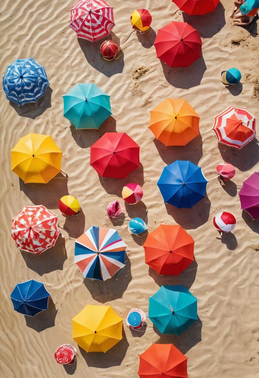 A vibrant beach scene showcasing women of diverse backgrounds in a variety of stylish swimwear, ranging from classic to trendy designs. Incorporate colorful umbrellas, surfboards, and beach balls to add a playful touch. The sun shining bright with crystal clear water in the background. Emphasize confidence and joy as they embrace summer. super-realistic. vibrant colors. beach setting.